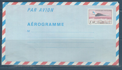 1011    neuf entier postal  aérogramme   CONCORDE  3,30    num 