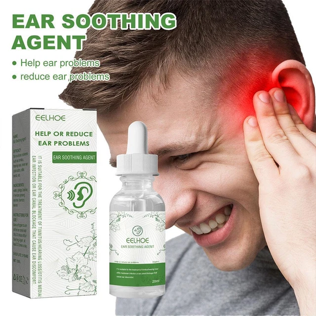 Gotas de tinnitus a base de hierbas alivio rápido del tinnitus alivio de las molestias del oído: