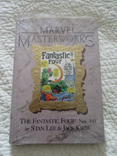 Book - Marvel Masterworks Fantastic Four Nos 1-10 Vol 2 Stan Lee Jack Kirby New