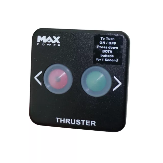 MAX POWER BUGSTRAHLRUDER Bedienpanel Grau Querstrahl Steueranlage Thruster  Boot EUR 158,90 - PicClick DE