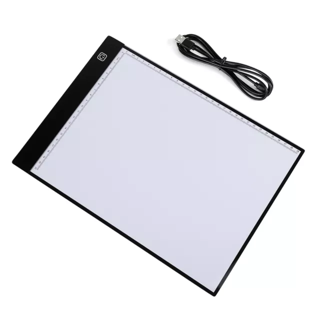 USB Stepless Dimming LED  Tracing Light Box Board Art Tattoo A4 Drawing Pad