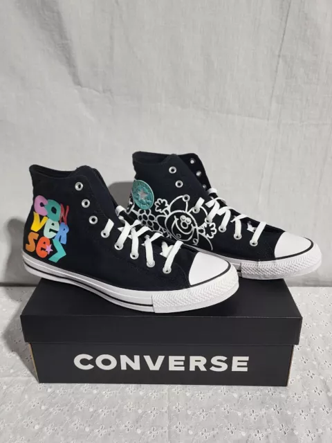 BRAND NEW Converse Chuck Taylor All Star 'Happy Faces' Hightop Shoes Mens US13