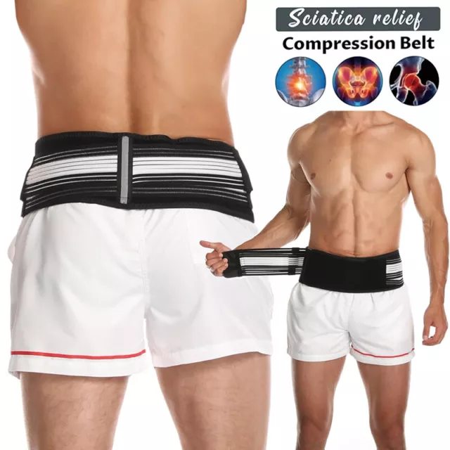 DAINELY BELT Lower Back Support Brace for Men and Women Hip Pain Relief Band UK