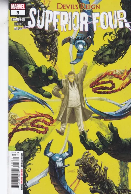 Marvel Comics Devil's Reign Superior Four #3 May 2022 Fast P&P Same Day Dispatch
