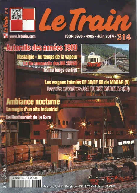 Train Miniature N°108 230 A ETG Autorail Région Nord - Période 1945-1975 - Occasion - Modélisme Ferroviaire