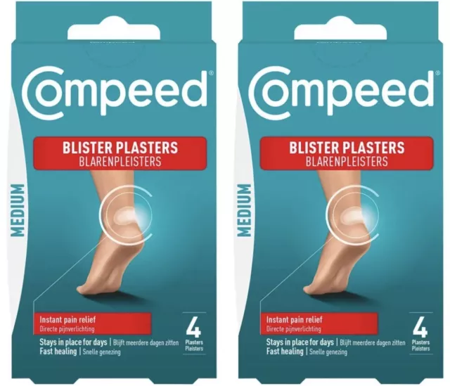 Compeed Extreme Heel Blister Plasters, 5 Hydrocolloid Plasters, Foot  Treatment, 3574660634297 | eBay