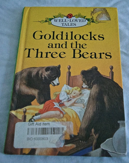 HARDBACK LADYBIRD BOOK Goldilocks and the Three Bears Well Loved Tales ...