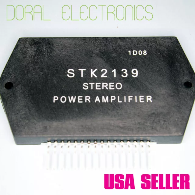 STK2139 Free Shipping US SELLER Integrated Circuit IC Stereo Power Amplifier