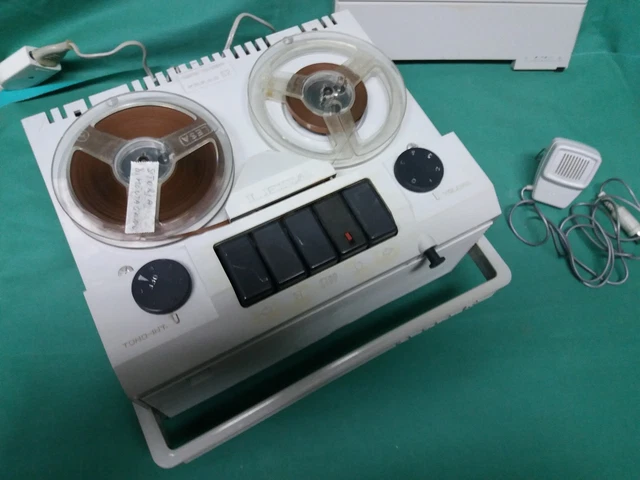 LESA Renas C2 Registratore VALVOLE Nastro VINTAGE 1963 Occhio Magico FUNZIONANTE
