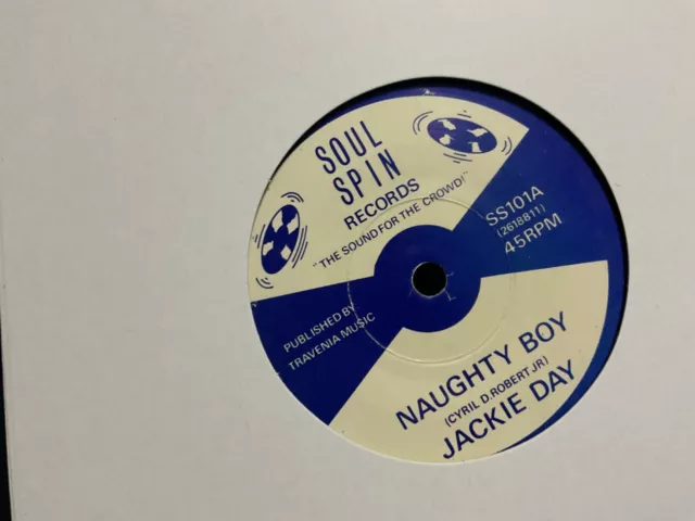 Old Northern Soul Reissue/Pressing-Jackie Day-Naughty Boy-Nr Ex