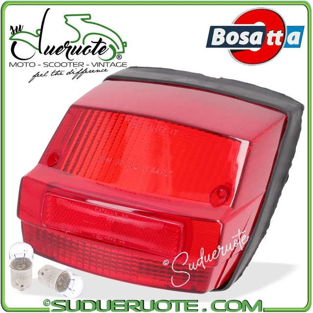 Gemma Vetro Fumé Per Fanale Stop Vespa PX 125-200 Millennium - Ricambio CI1681 - Foto 13
