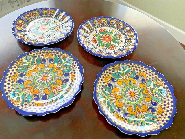 Melamine Dinner Plates(8)-HIGH QUALITY- 10.25”- pre owned
