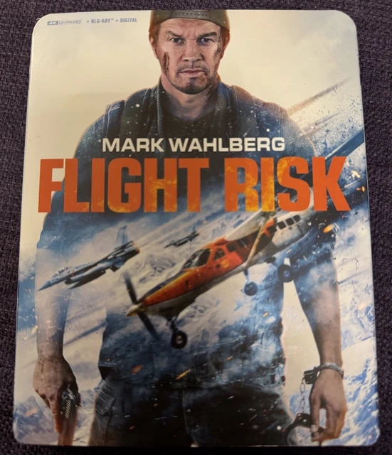 Flight Risk Blu FLIGHT RISK 4K Blu-ray Ultra HD U.S. Import £26.71 - PicClick UK