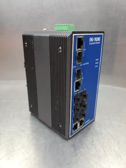 Advantech  EKI-7629C 8+2G Industrial Unmanaged Gigabit Ethernet Switch     3A-9 2