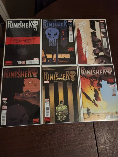 The Punisher vol.11 #'s 1-17 2016 Annual High Grade 9.2 Marvel Comic Book V9-144