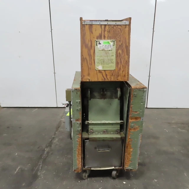 Top Feed 10HP Plastic Granulator Shredder Pulverizer 208-230/460V 3PH 1745RPM