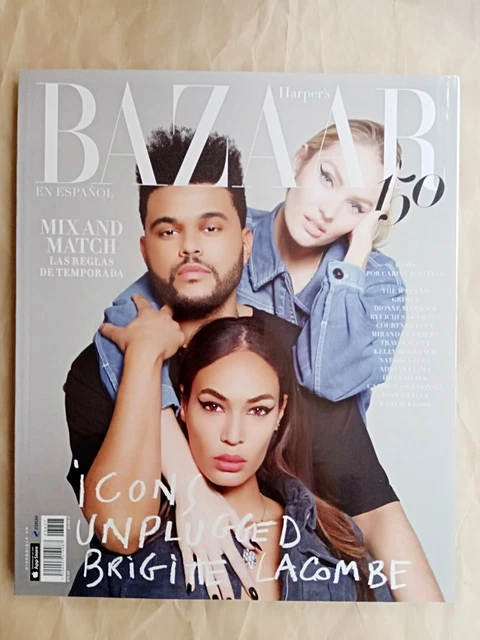THE WEEKND CANDICE Swanepoel Joan Smalls Harper's Bazaar Magazine