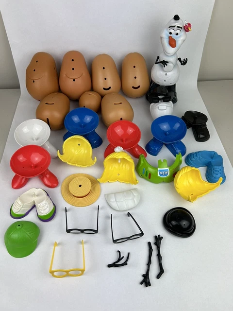 MR & MRS Potato Head Mixed Lot of 88 Accessories and Bodies With