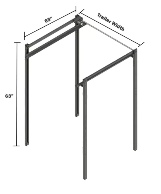 LCI 63" Happijac Electric Lift Bed System
