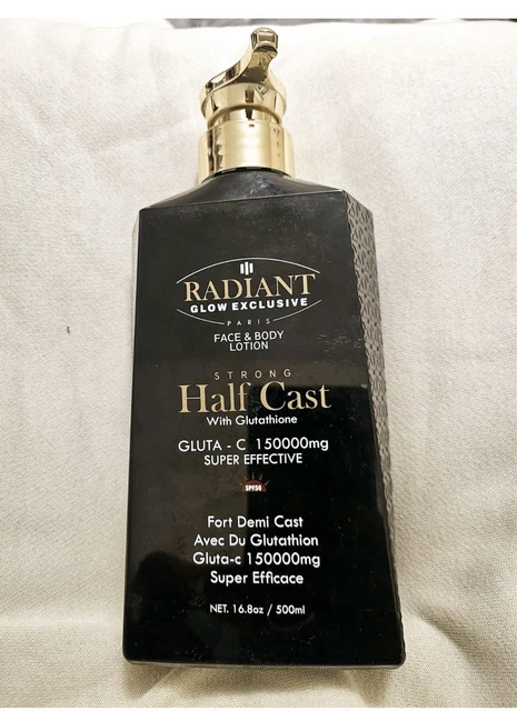 Lait Corporel Radiance Glow Extra Éclaircissant - 500 Ml, Glutathion 150 000 Mg, Jasmin