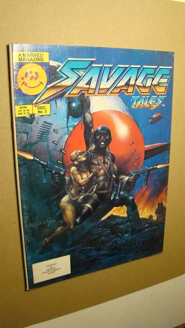 Savage Tales 2 *Solid Copy* Larry Hama G.i. Joe Marvel 1986