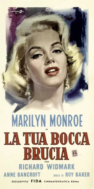 Marilyn Monroe Movie Poster Metal Sign Anne Bancroft cinema FREE SHIPPING