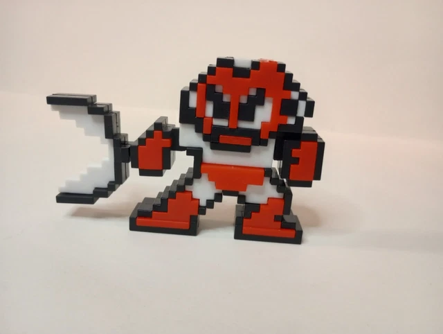MEGA MAN CUT Man 8-bit Figure 30th Anniversary Capcom $9.99 - PicClick