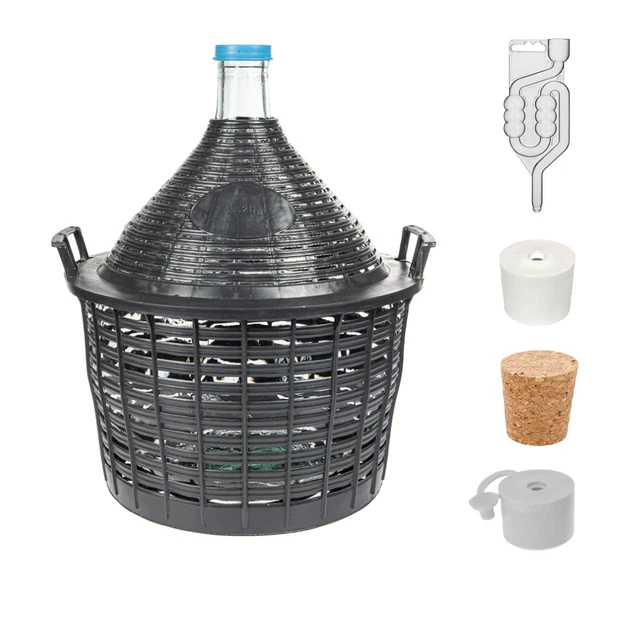 Gummistopfen Mit Loch 54/50mm - Für Gärröhrchen & Weinballons