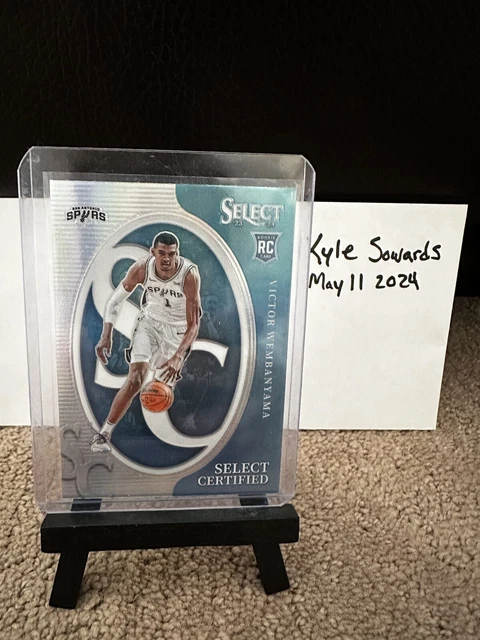 Nba Select 2024 NBA SELECT Victor Wembanyama Select Certified Rookie RC Spurs SP ...