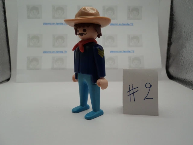 Soldat Nordiste Playmobil Vintage Western #3 - Set 3485 De 1987, Bon état Occasion