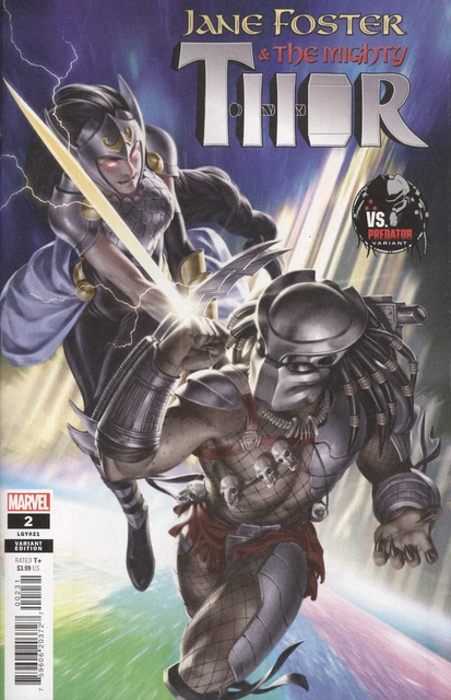 Jane Foster Mighty Thor #2 Junggeun Yoon Predator Variant Vf/Nm Marvel Hohc 2022