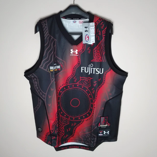 Essendon Football Club Essendon Dreamtime Jersey AUTHENTIC UNDER