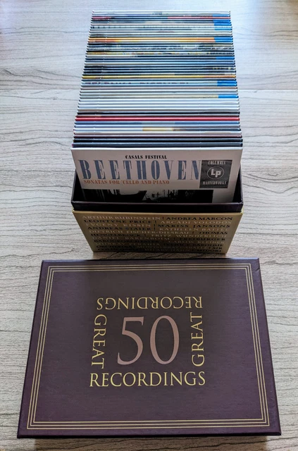 クラシック 50 Great Recordings 50CD Box Set 50 GREAT RECORDINGS / Sony Classical 50Cd Box Set (Like New