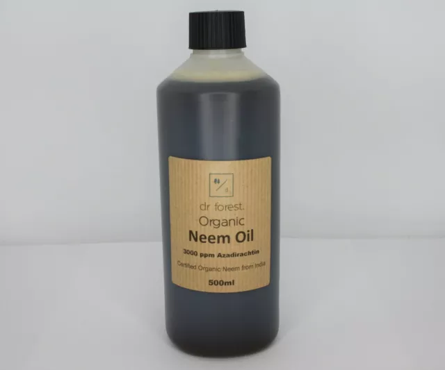 Organic and Cold-pressed Neem Oil. OMRI, USDA and EU Certified