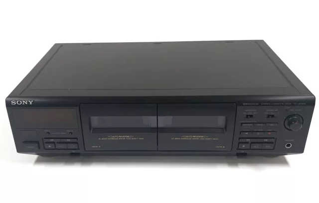 Sony TC-WE405 Stereo-Doppelkassettendeck 220 V-230 V Eurostecker AV261