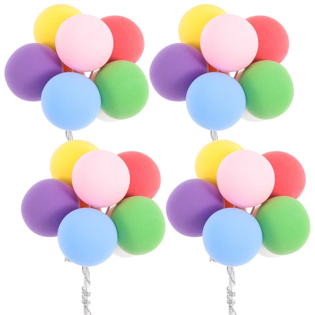 4 pièces Gâteau d'anniversaire Ornement gâteau Décoration de gâteau