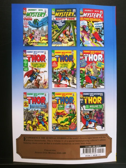 Mighty Marvel Masterworks Thor Vol 2 Softcover TPB Graphic Novel 2