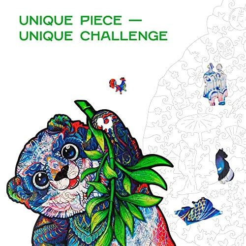 UNIDRAGON Wooden Puzzle Jigsaw, Best Gift for Adults and Children, Unique  [NEW] 2