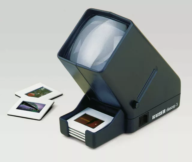 Kaiser Diascop 3 Slide Viewer for 35mm / 5x5 Slides and Negatives