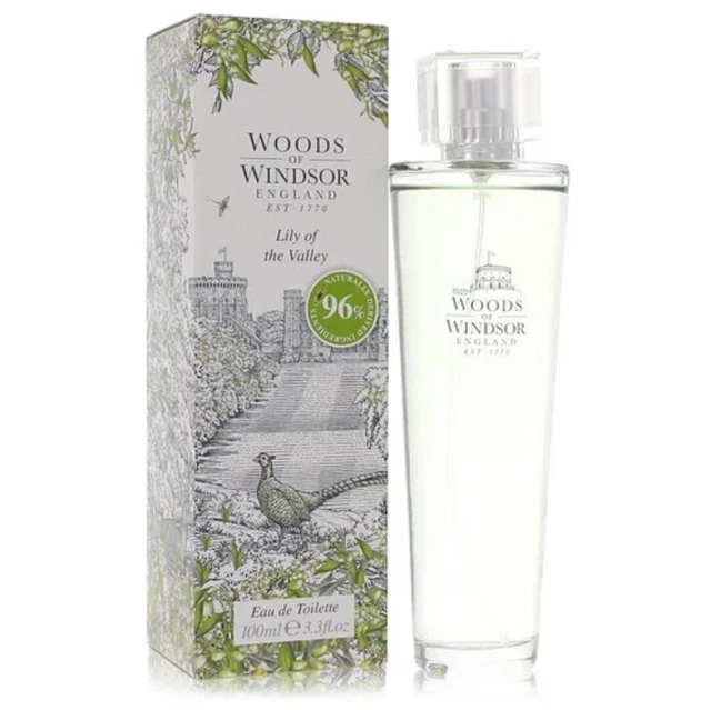 Lily of the Valley Woods of Windsor  EDT Eau De Toilette Spray Fragrance 3.3 oz