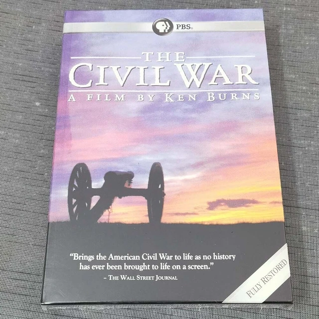 The Civil War A Film by Ken Burns DVD 25th Anniversary Box Set Free Shipping The Civil War A Film by Ken Burns DVD 25th Anniversary Box Set Free Shipping