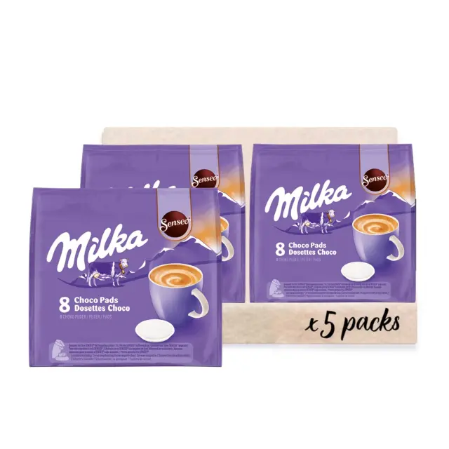 Senseo Milka Chocolat 80 Dosettes x 8