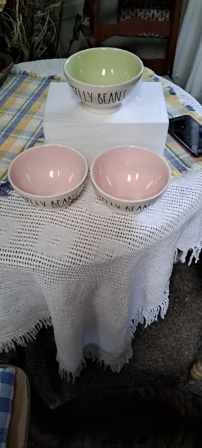 Rae Dunn Jelly Bean Cereal Bowls/Candy Dish