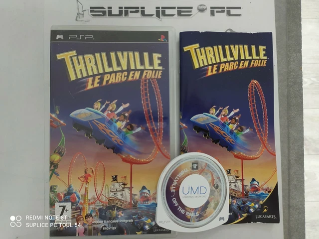 Jeu Thrillville - Le Parc En Folie PS2 - PAL FR - Boîte Sans Notice
