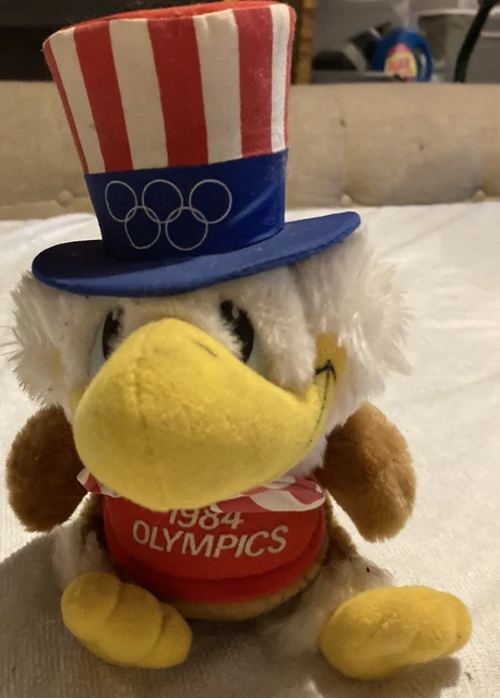1984 LA OLYMPICS Mascot Sam the Eagle Stuffed Applause Plush Toy £8.56