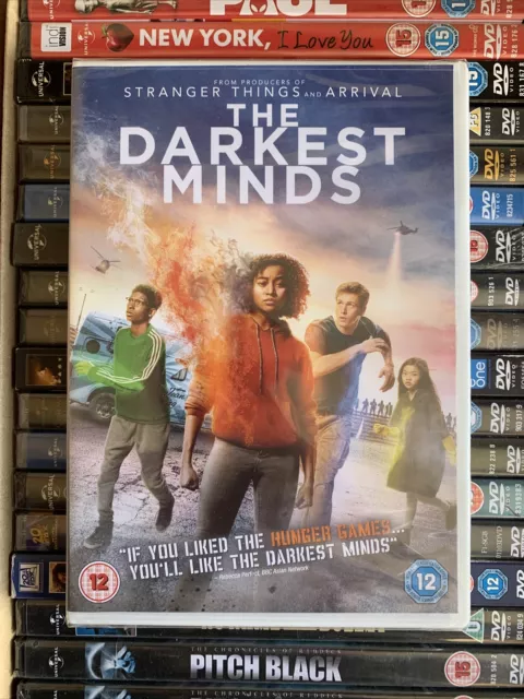 The Darkest Minds - Dvd (2018) Amandla Stenberg - Mandy Moore - U.k R2 ⭐️NEW⭐️