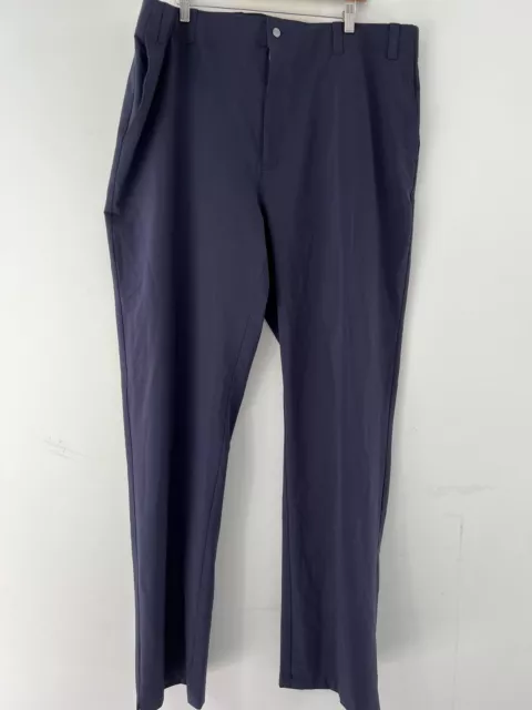 Callaway Pants Mens 44 Blue Chinos Trousers Golf Straight Leg Tailored Fit 44X36