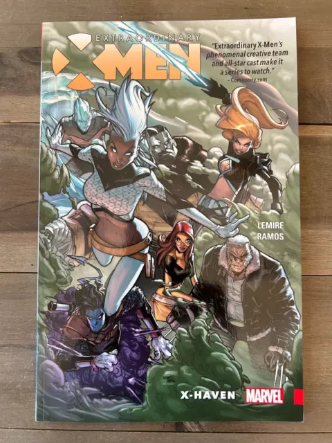 Extraordinary X-Men: X-Haven Vol 1 TPB Paperback Marvel Comics by Lemire, Ramos