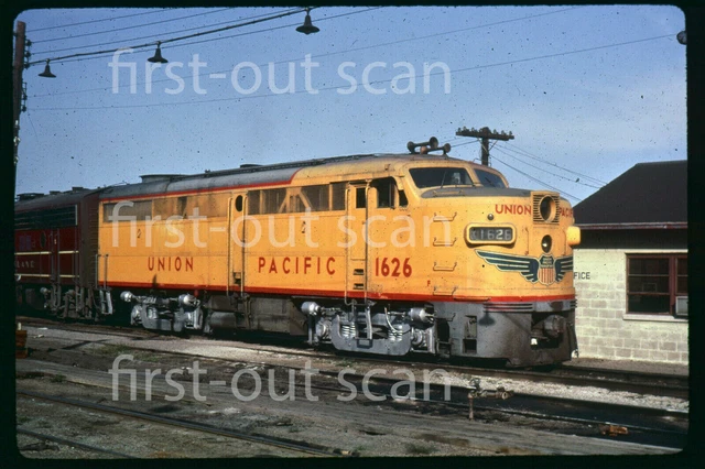 R DUPLICATE SLIDE - Union Pacific UP 1626 ALCO FA