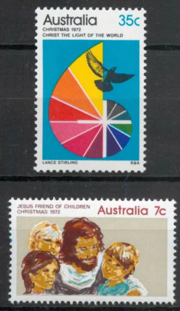 Australia 1972 Christmas set SG 530-531 MNH mint *COMBINED POSTAGE*